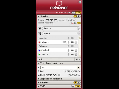Netviewer-Funktionen